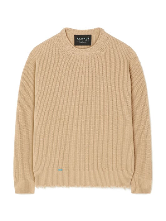 Alanui Alanui Finest Sweater Sandstorm LMHE033R26KNI001 Alanui Alanui Finest Sweater Sandstorm LMHE033R26KNI001
