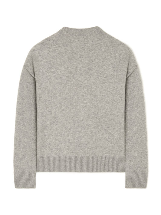 Alanui Alanui Finest Sweater Coco Grey LWHE067E25KNI001