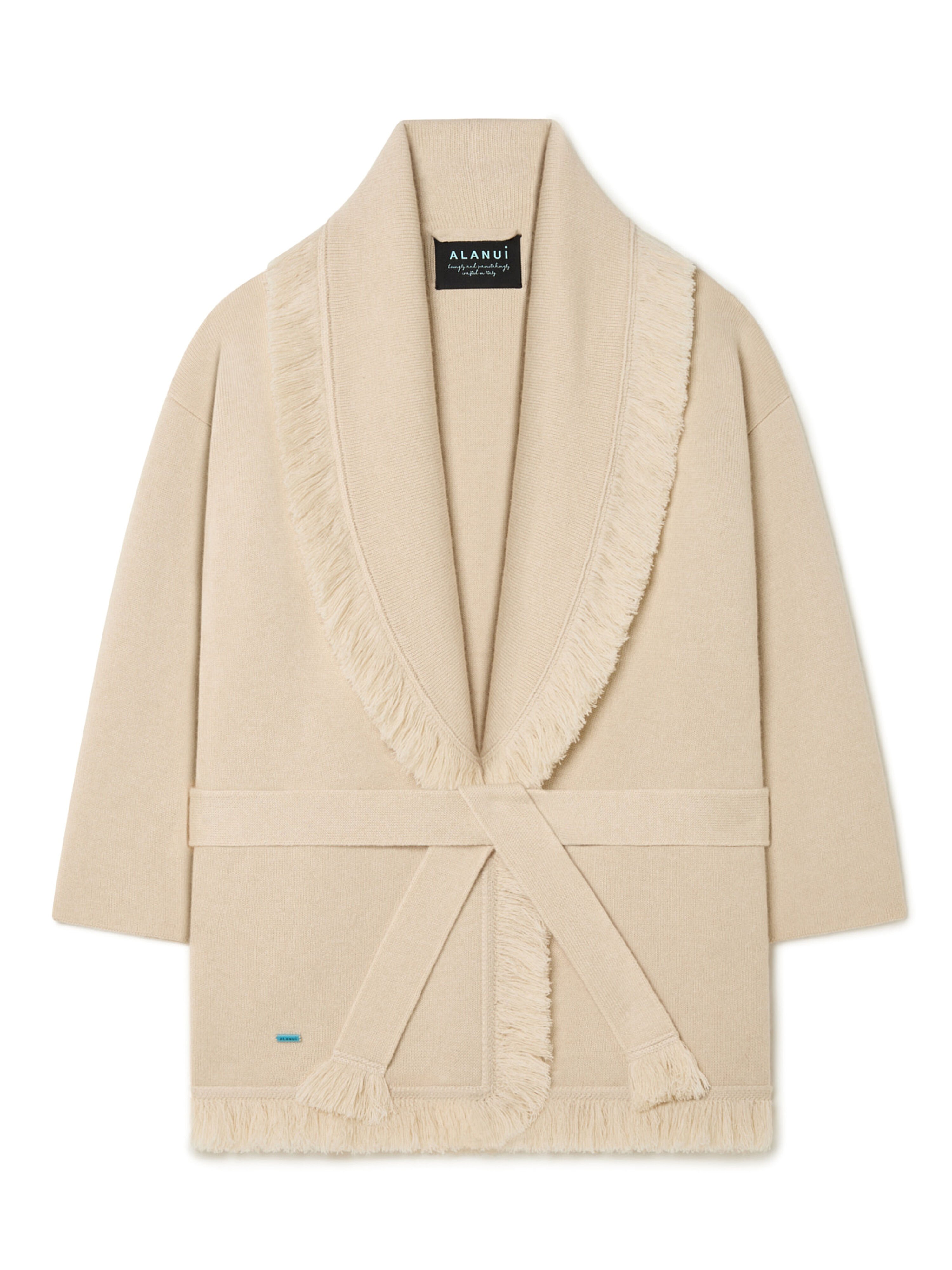 Alanui Alanui Finest Cardigan Canvas LWHB064R26KNI008