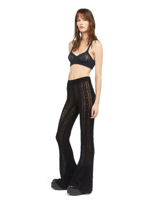 Alanui Desert Drift Bra Black LWHR005E25KNI001