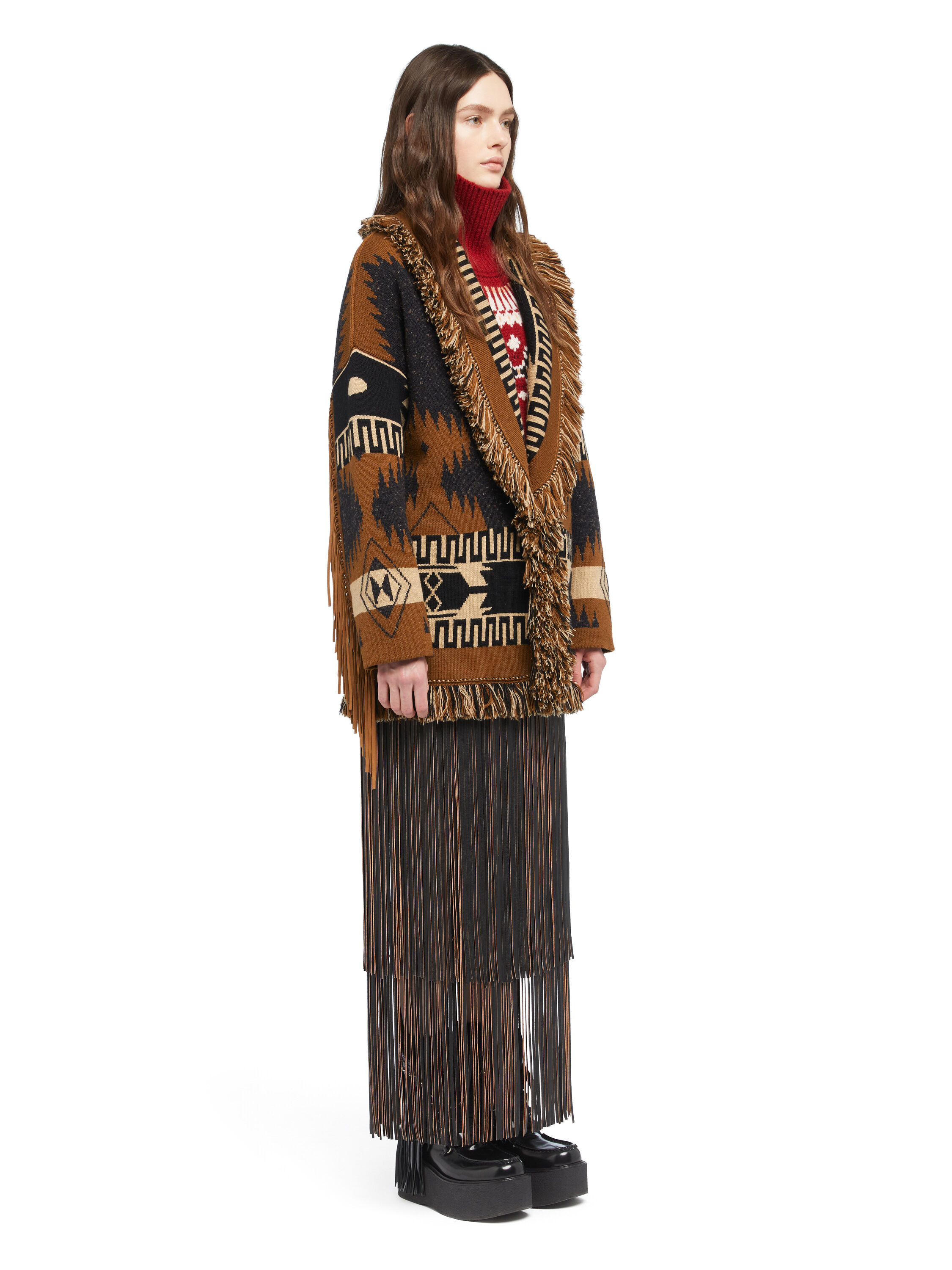 Alanui Dreamscape Cardigan Black-Dakar LWHB064E25KNI00H