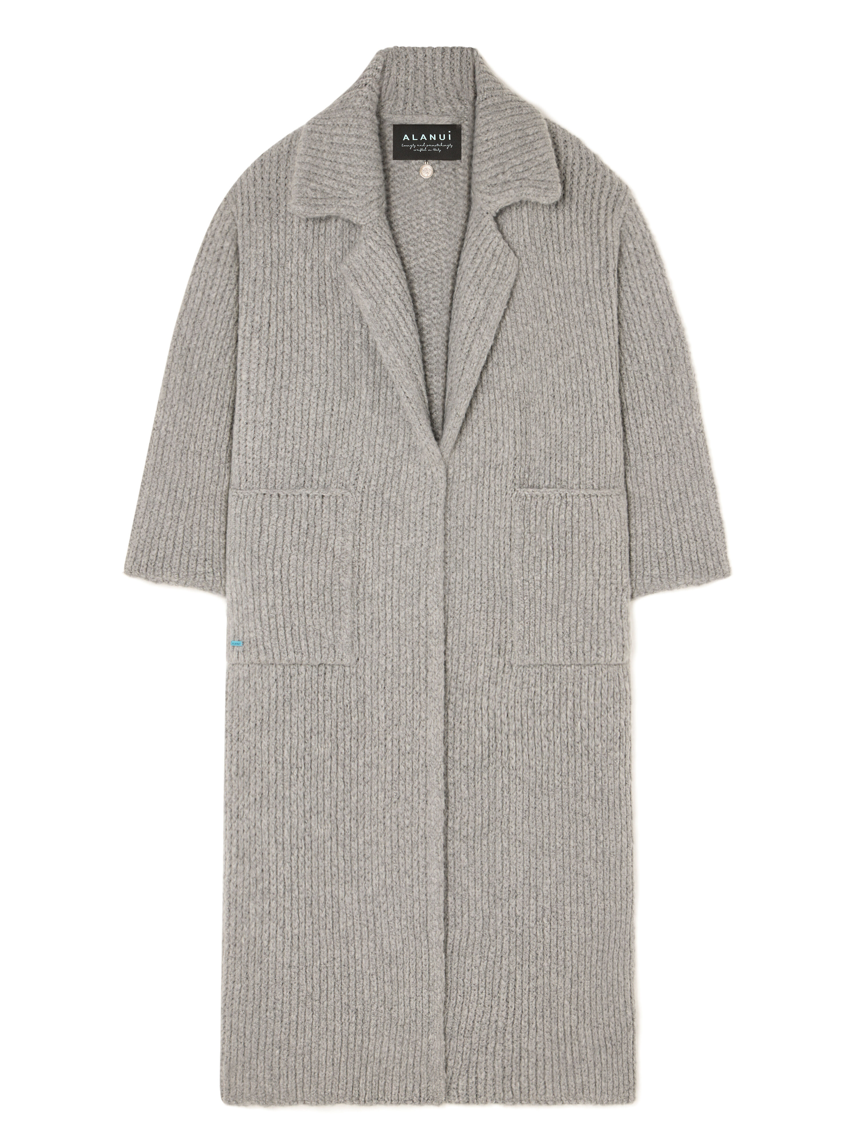 Alanui Alanui Finest Coat Coco Grey LWHQ013E25KNI001