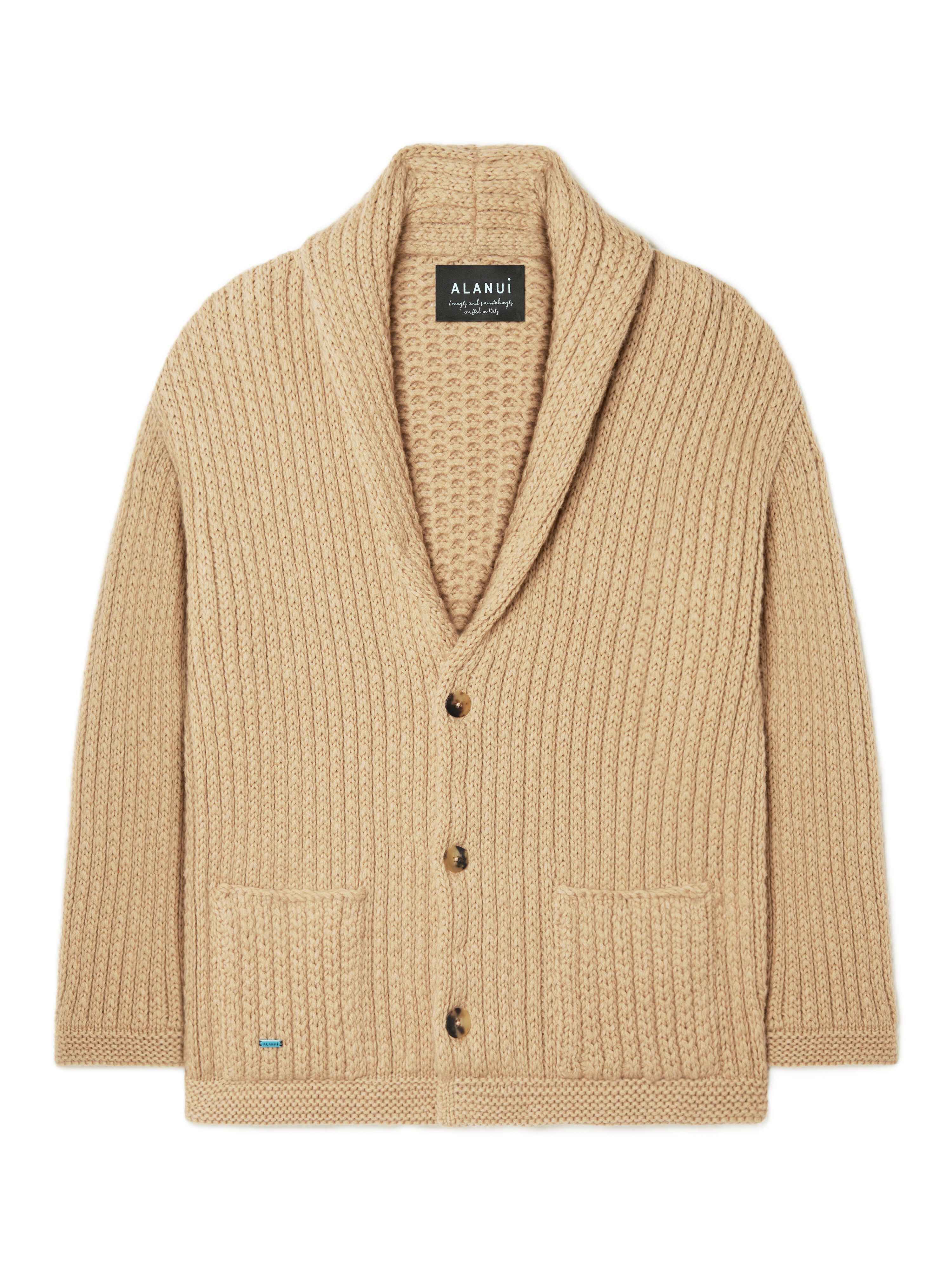 Alanui Alanui Finest Knit Cardigan Sandstorm LMHB037R24KNI001