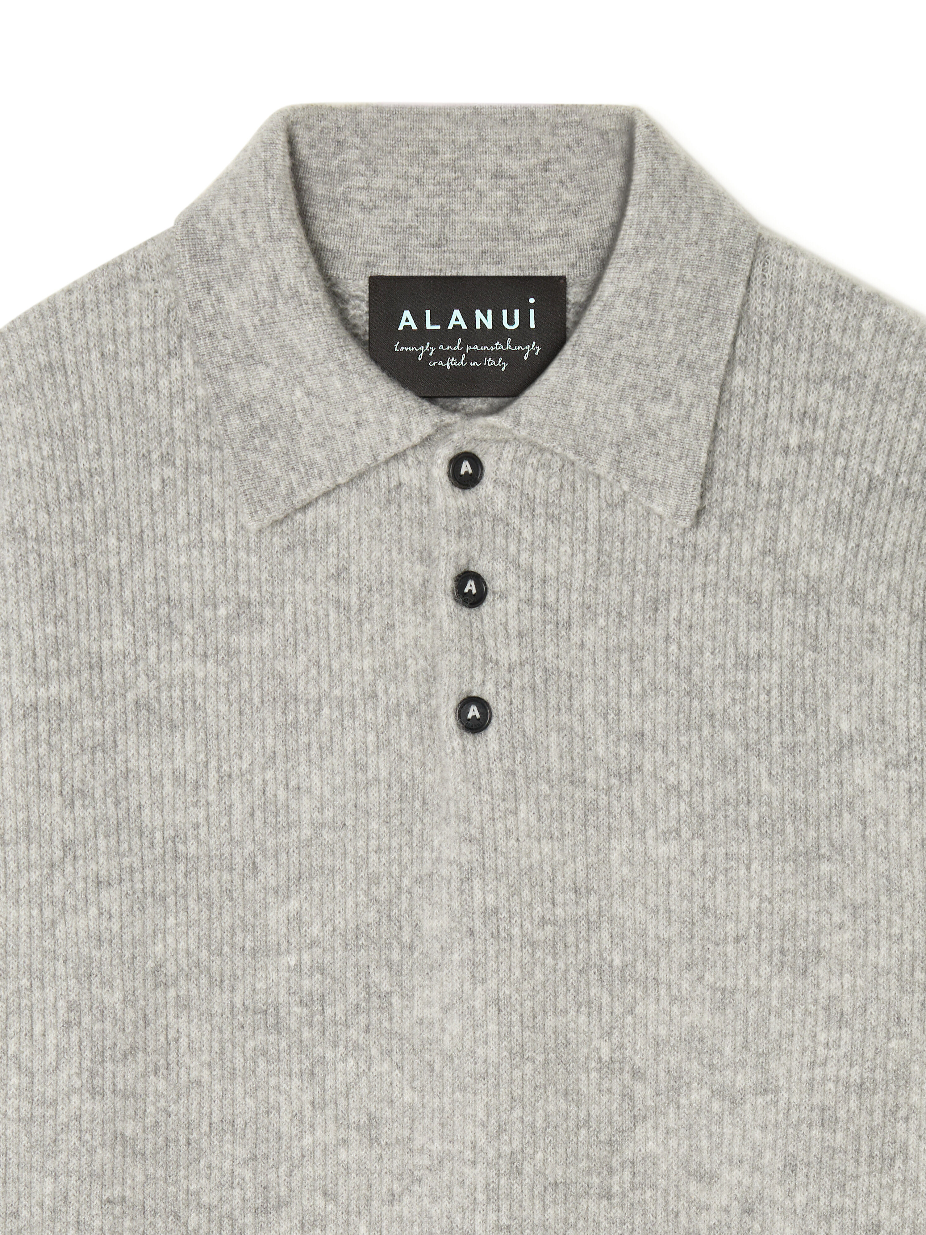Alanui Alanui Finest Polo Coco Grey LMHV003E25KNI001