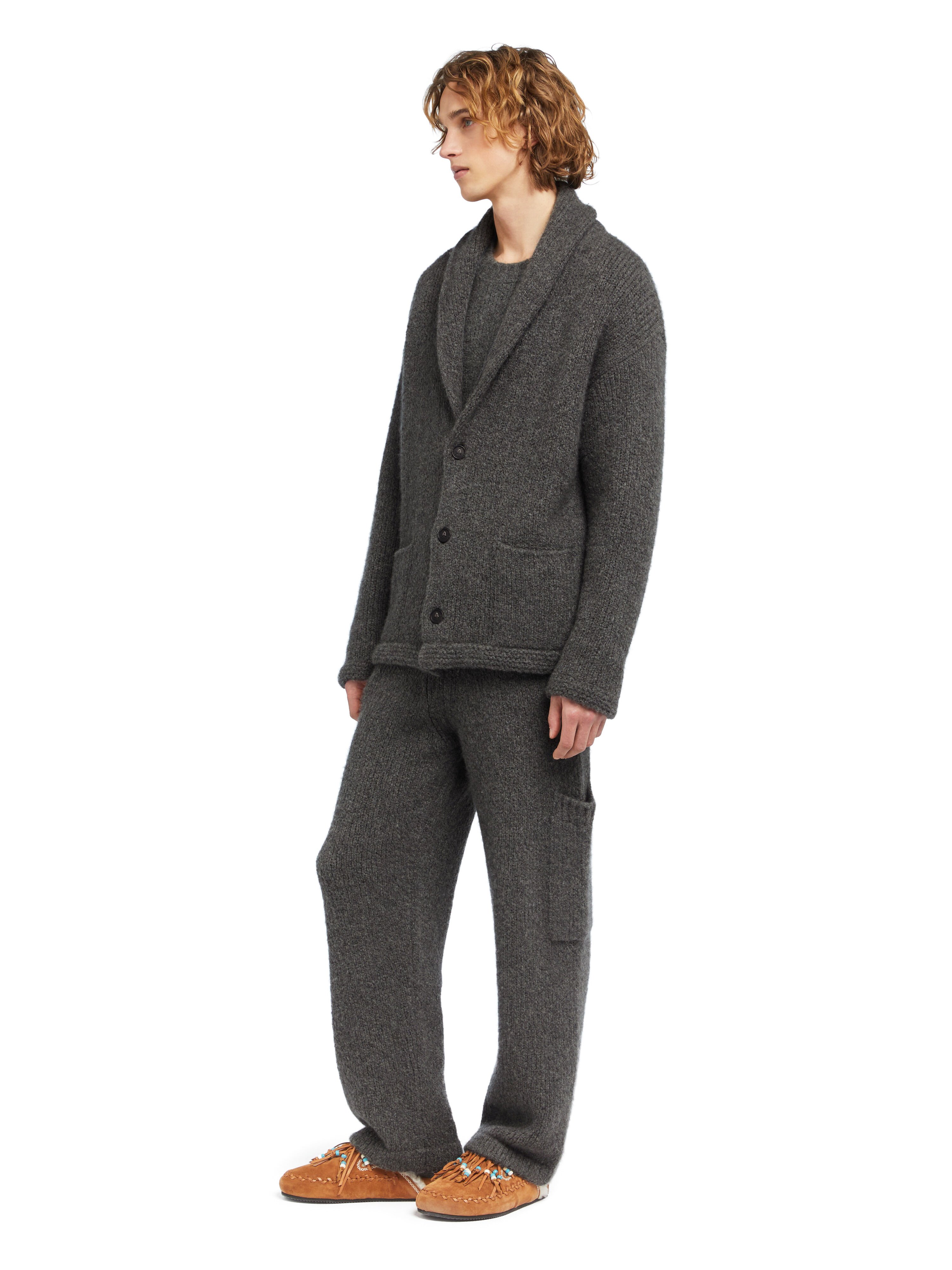 Alanui Alanui Finest Cardigan Thunderstorm LMHB037E25KNI001