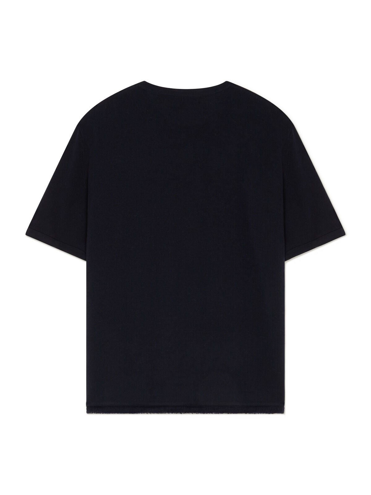 Alanui Knit T-Shirt Dark Blue LMHW002E25KNI001