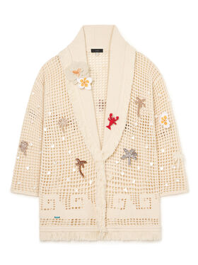 Alanui Where The Waves Begins Cardigan Sand