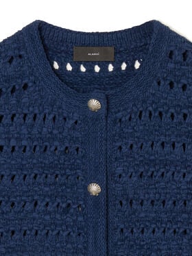 Alanui The Breath Of The Lagoon Jacket Deep Blue