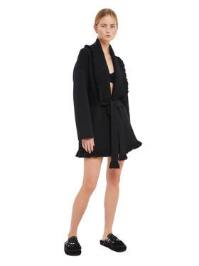 Alanui Alanui Finest Cardigan Coffee-Linseed LMHB039R25KNI002