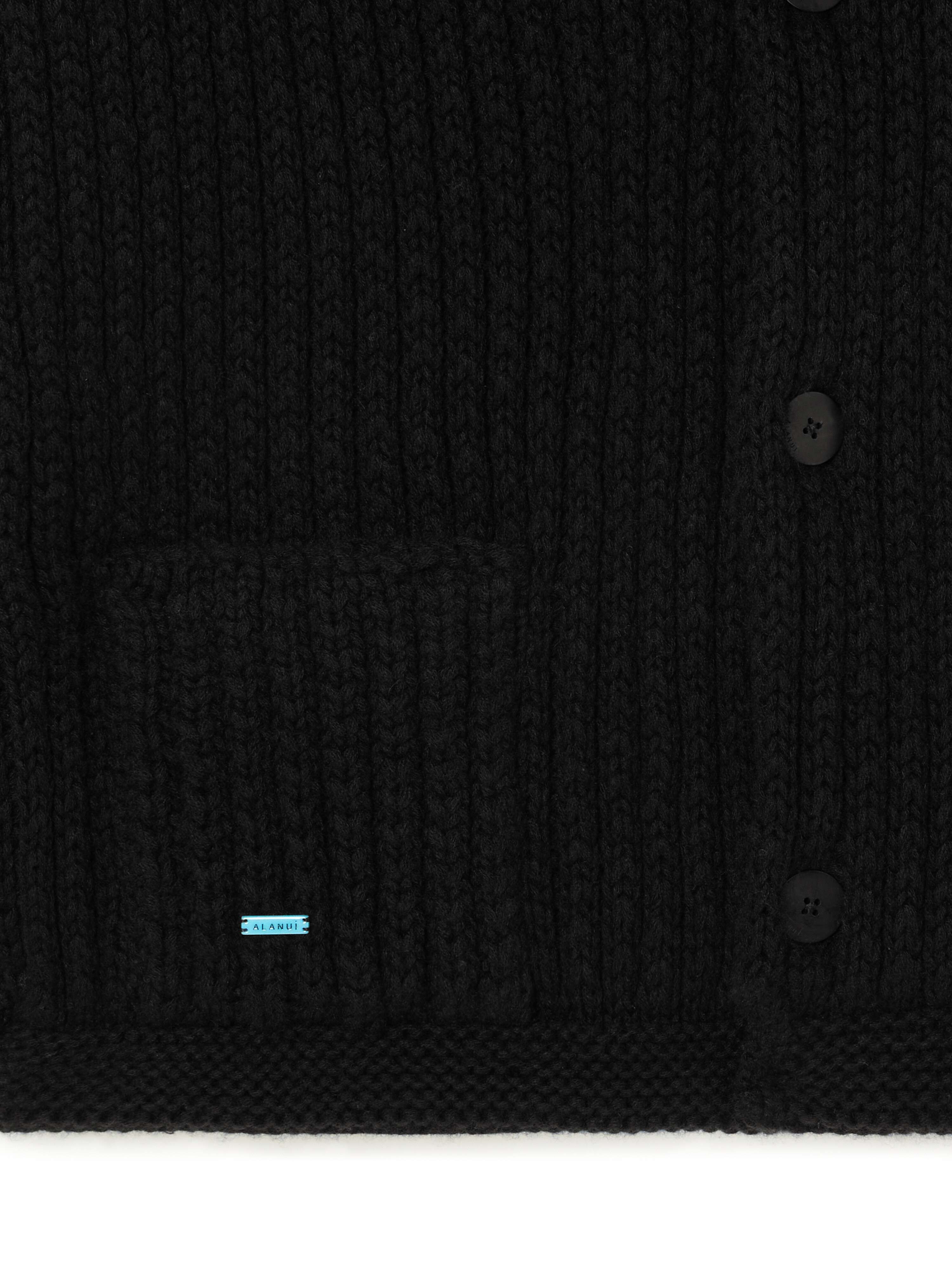 Alanui Alanui Finest Knit Cardigan Black LMHB037R24KNI001