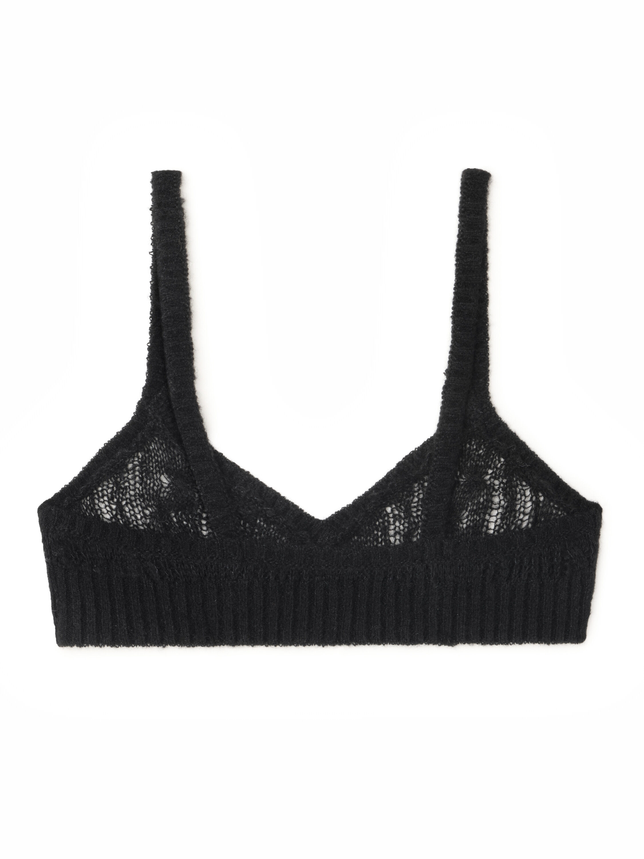 Alanui Desert Drift Bra Black LWHR005E25KNI001