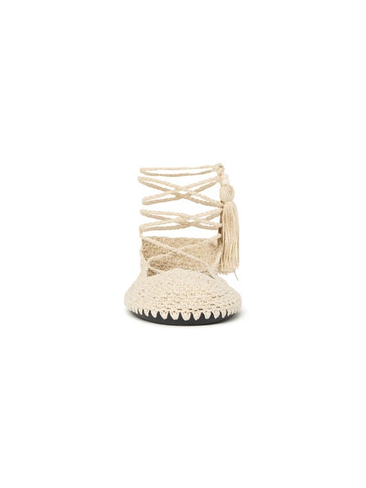 Alanui The Sound Of The Sea Shoes Sea Shell LWIR002R26KNI001 Alanui The Sound Of The Sea Shoes Sea Shell LWIR002R26KNI001