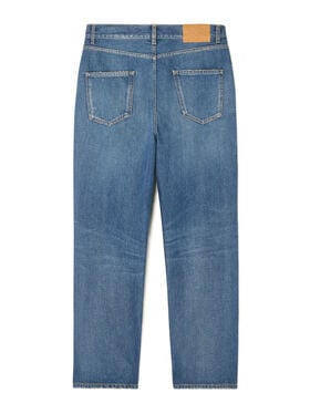 Alanui Medium Wash Denim Pants Medium Wash Blue Denim