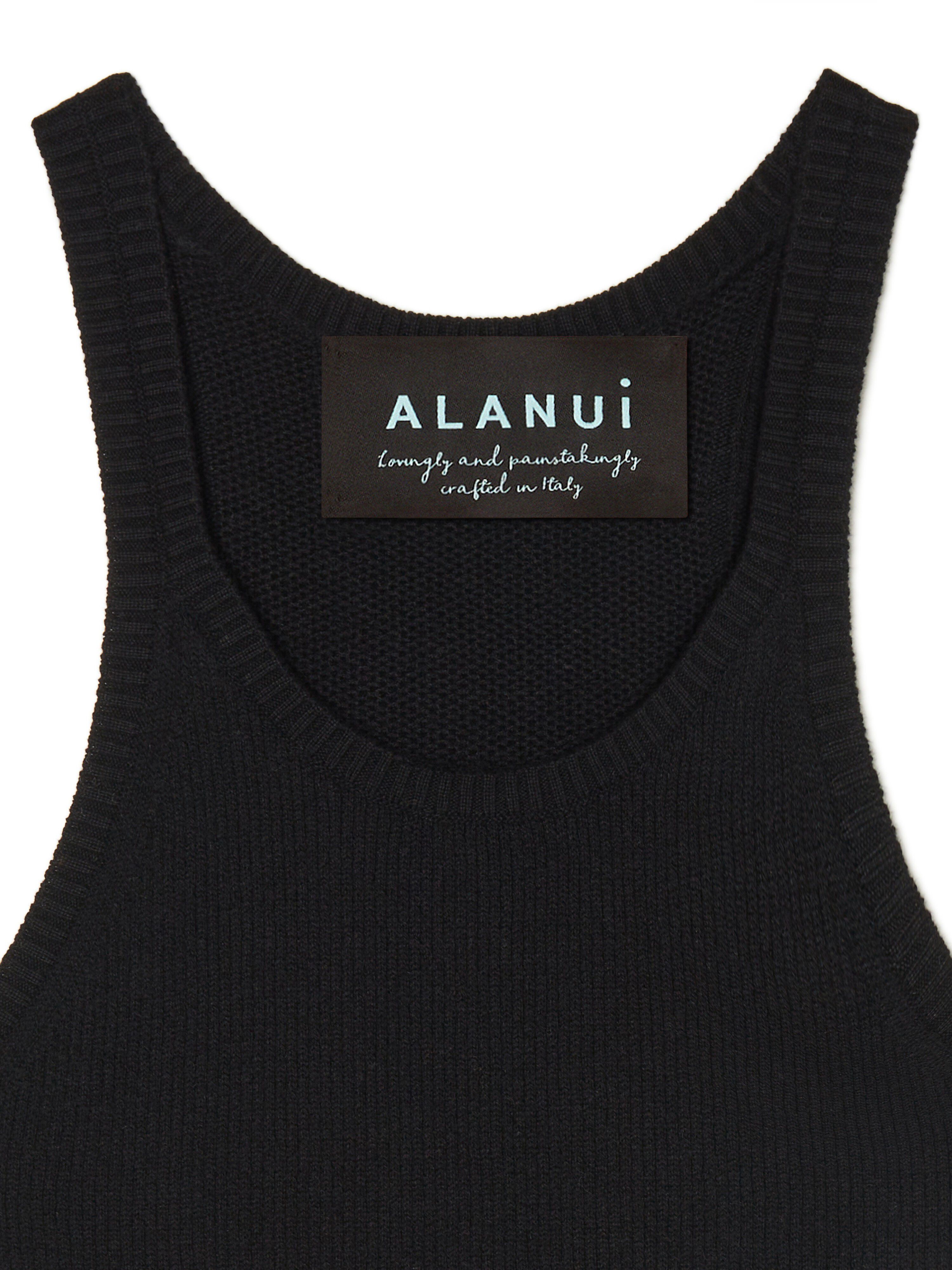 Alanui Alanui Finest Tank Top Black LWHT005R25KNI001