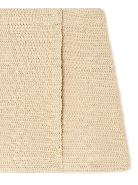 Alanui The Sound Of The Sea Wrap Mini Skirt Sea Shell