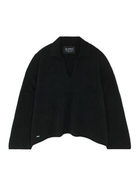 Alanui Alanui Finest Polo Black LWHV002E25KNI001