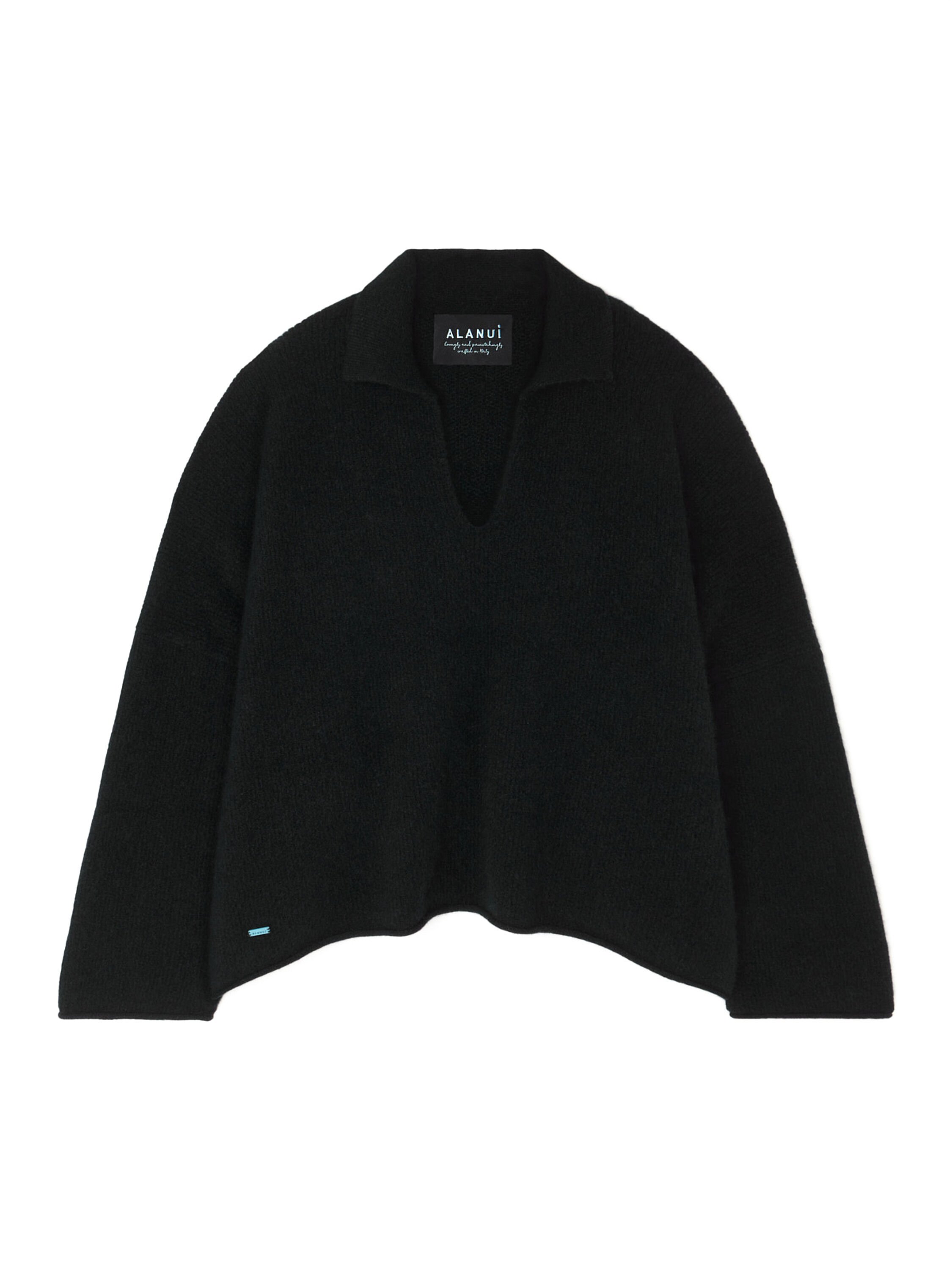 Alanui Alanui Finest Polo Black LWHV002E25KNI001