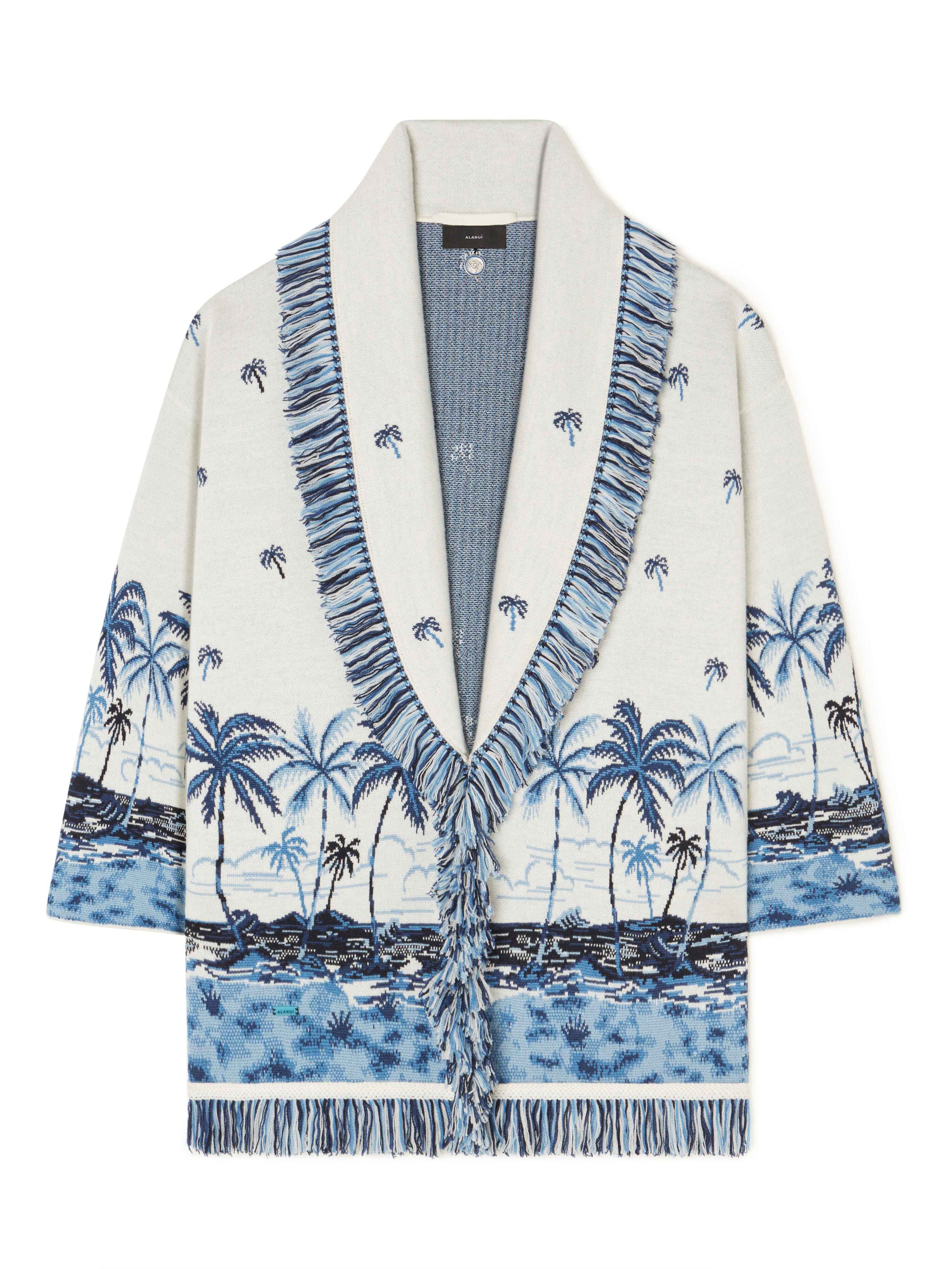 Alanui The Tale Of A Hawaiian Cardigan White-Multicolor LWHB064E24KNI00B