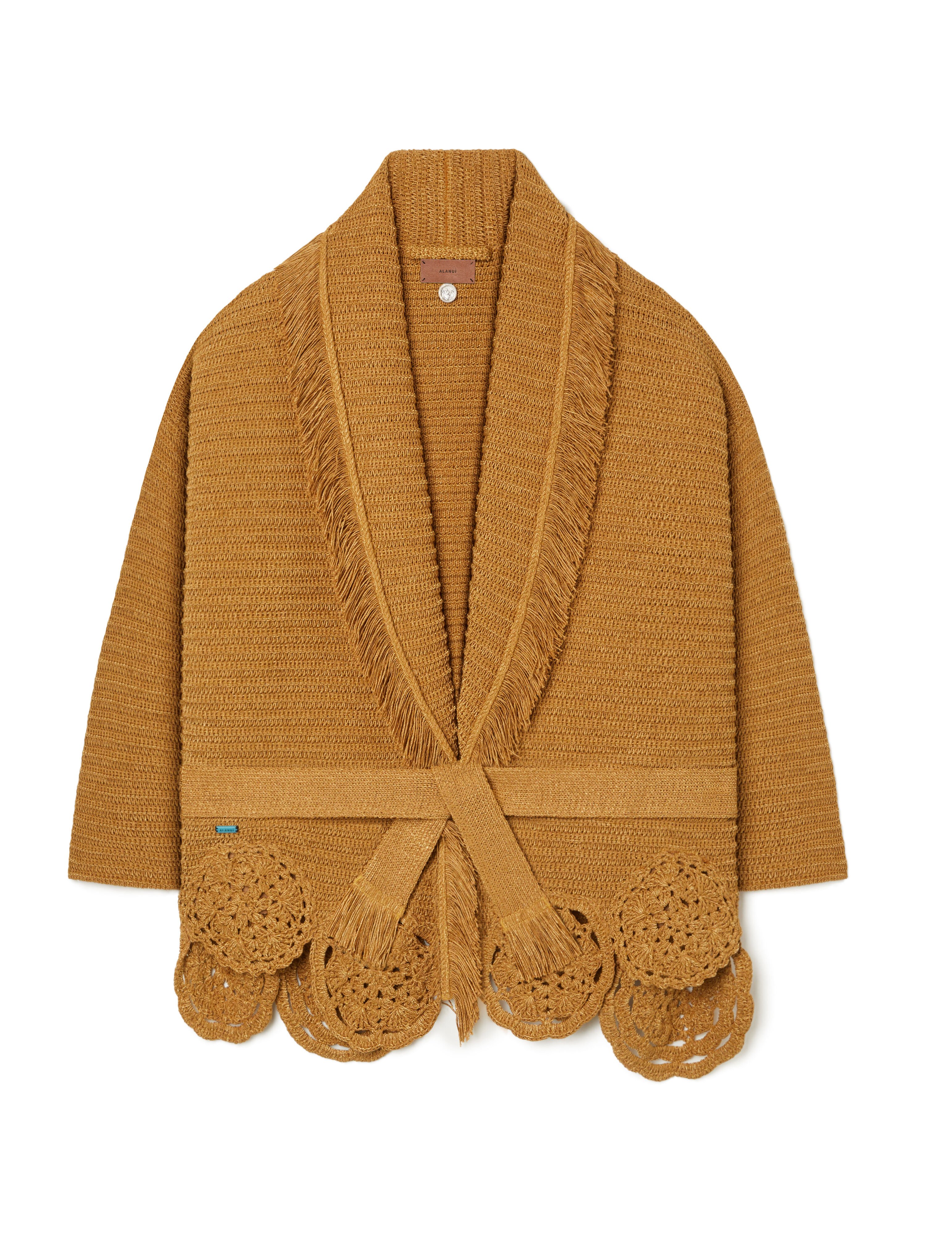 Alanui Island Memories Cardigan Golden Hour LWHB064R26KNI011