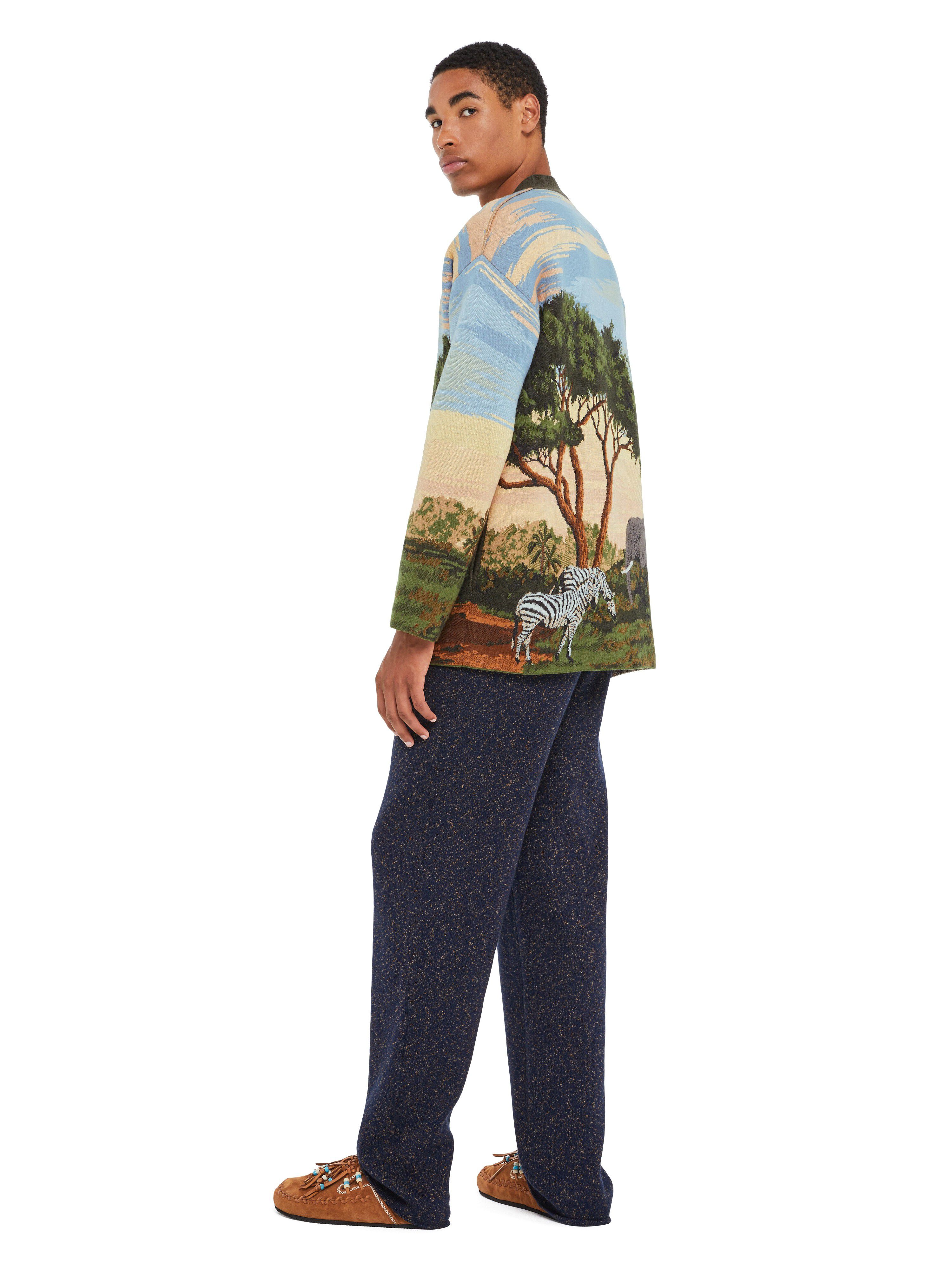 Alanui Savannah Sunrise Cardigan Multicolor LMHB027R25KNI003