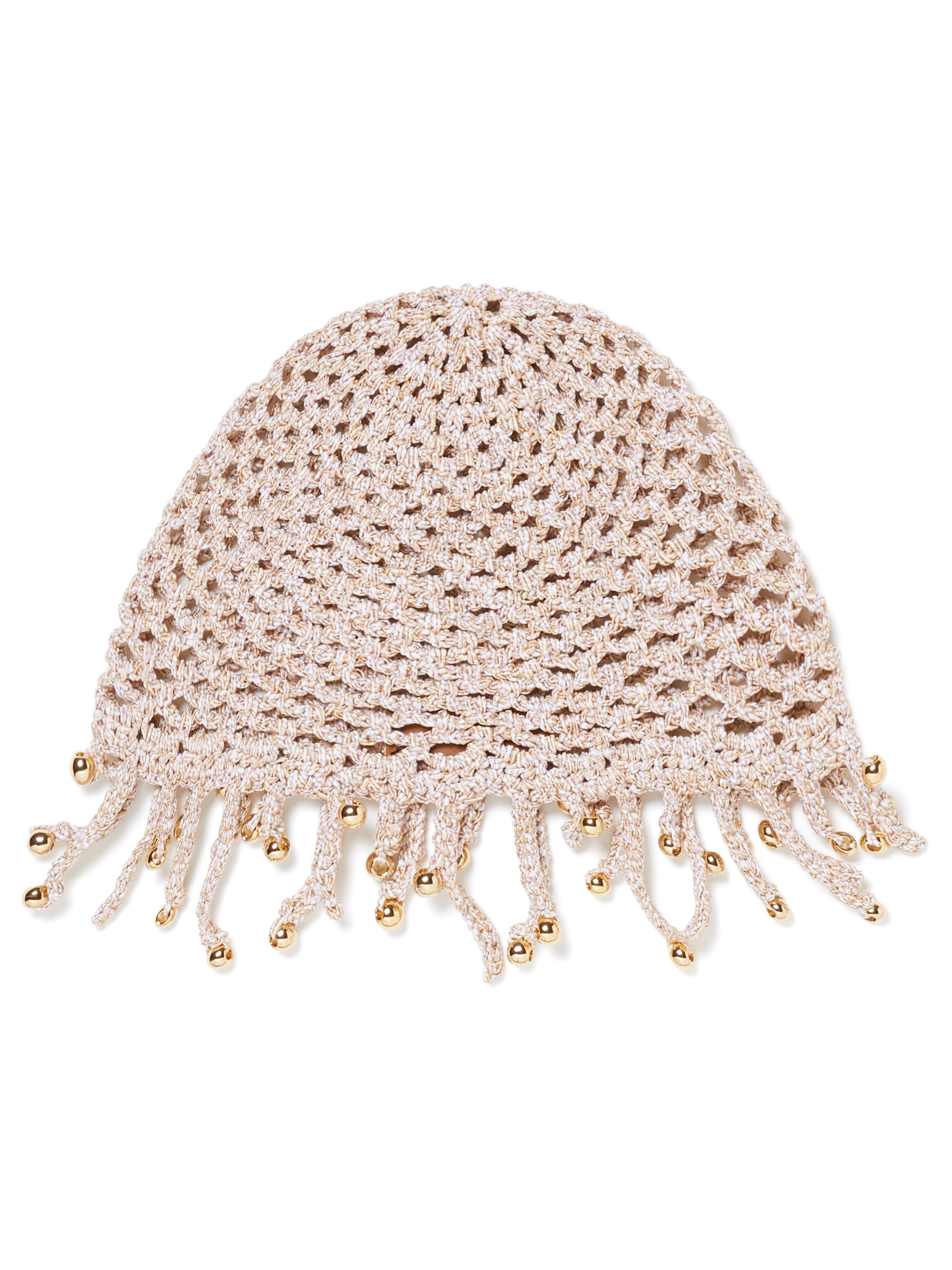 Alanui Shady Beach Hat Almond LWLA027R25KNI002