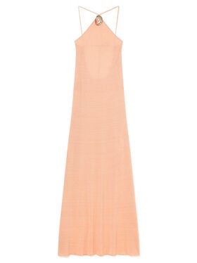 Alanui Mermaid Inside Halter Neck Dress Calendula