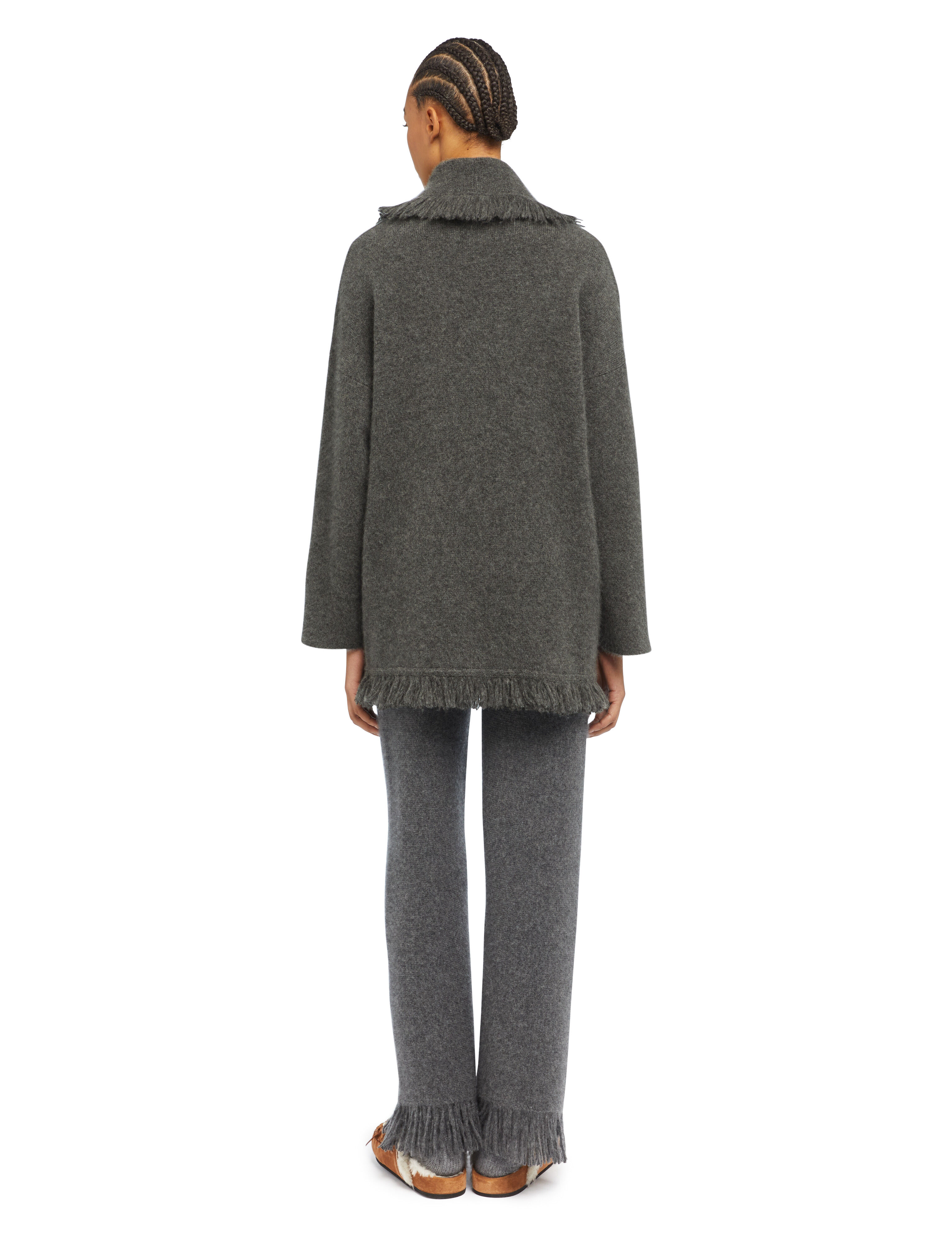 Alanui Alanui Finest Cardigan Thunderstorm LWHB064E25KNI00E