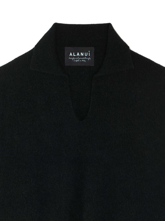 Alanui Alanui Finest Polo Black LWHV002E24KNI001