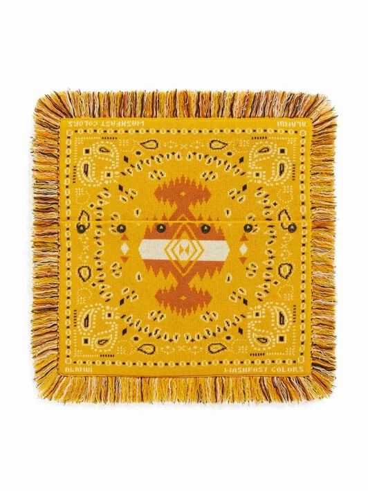 Alanui Bandana Jacquard Pillow Surf-Multicolor LWZH001R24KNI002