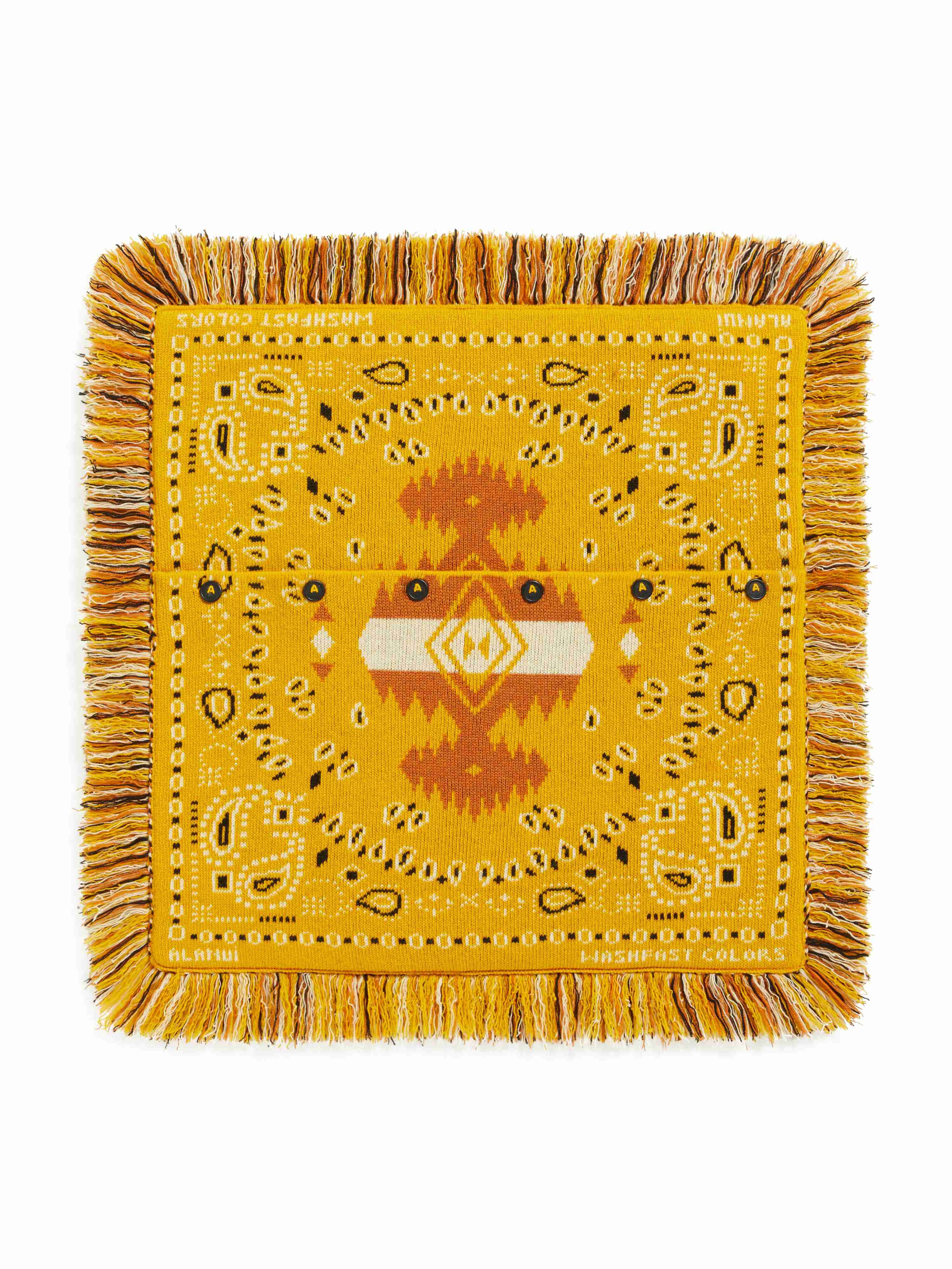 Alanui Bandana Jacquard Pillow Surf-Multicolor LWZH001R24KNI002