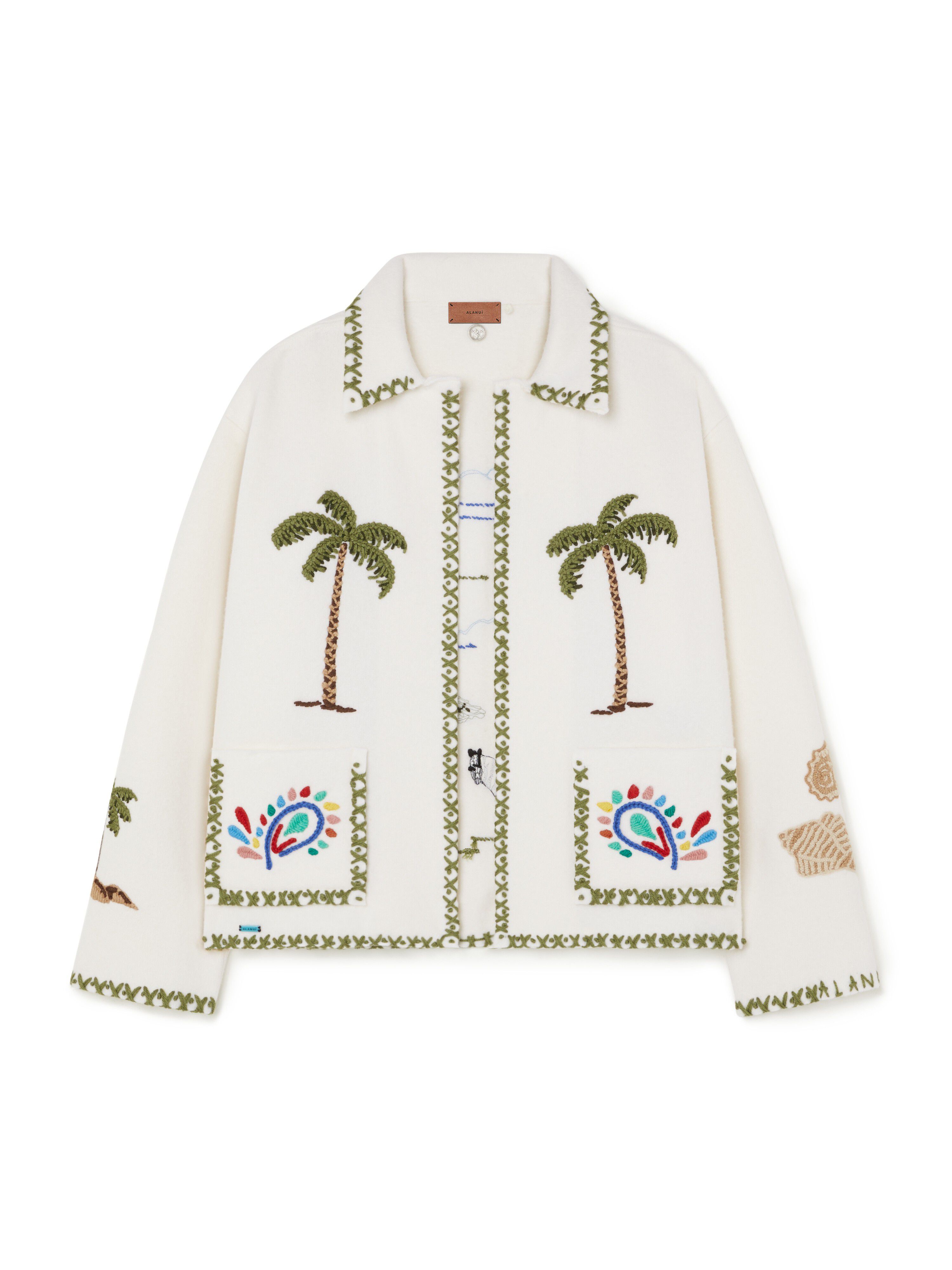 Alanui Remember Me Jacket Panna LWHQ01BR25KNI001