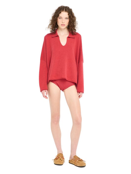 Alanui Alanui Finest Polo Rosy Spike LWHV002R26KNI001 Alanui Alanui Finest Polo Rosy Spike LWHV002R26KNI001