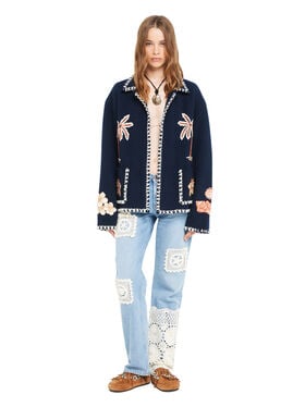 Alanui Remember Me Jacket Deep Blue