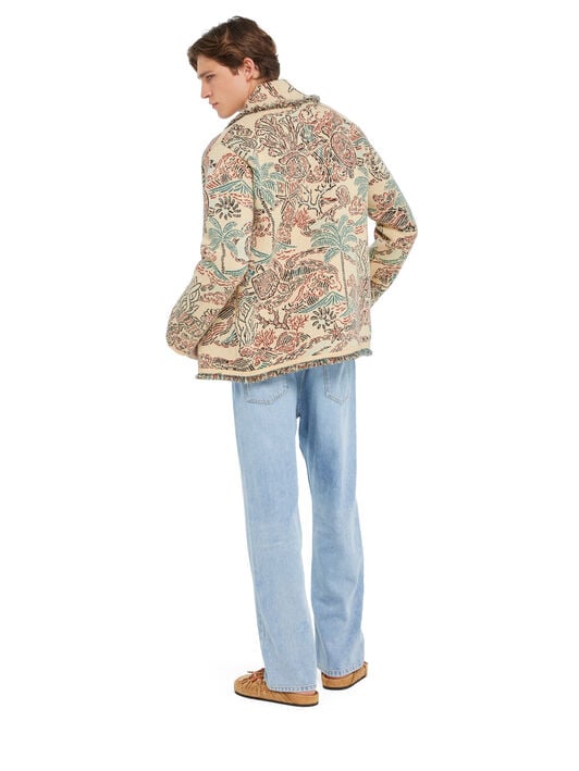 Alanui Sketched By The Sea Cardigan Sunlight-Multicolor LMHB039R26KNI006 Alanui Sketched By The Sea Cardigan Sunlight-Multicolor LMHB039R26KNI006