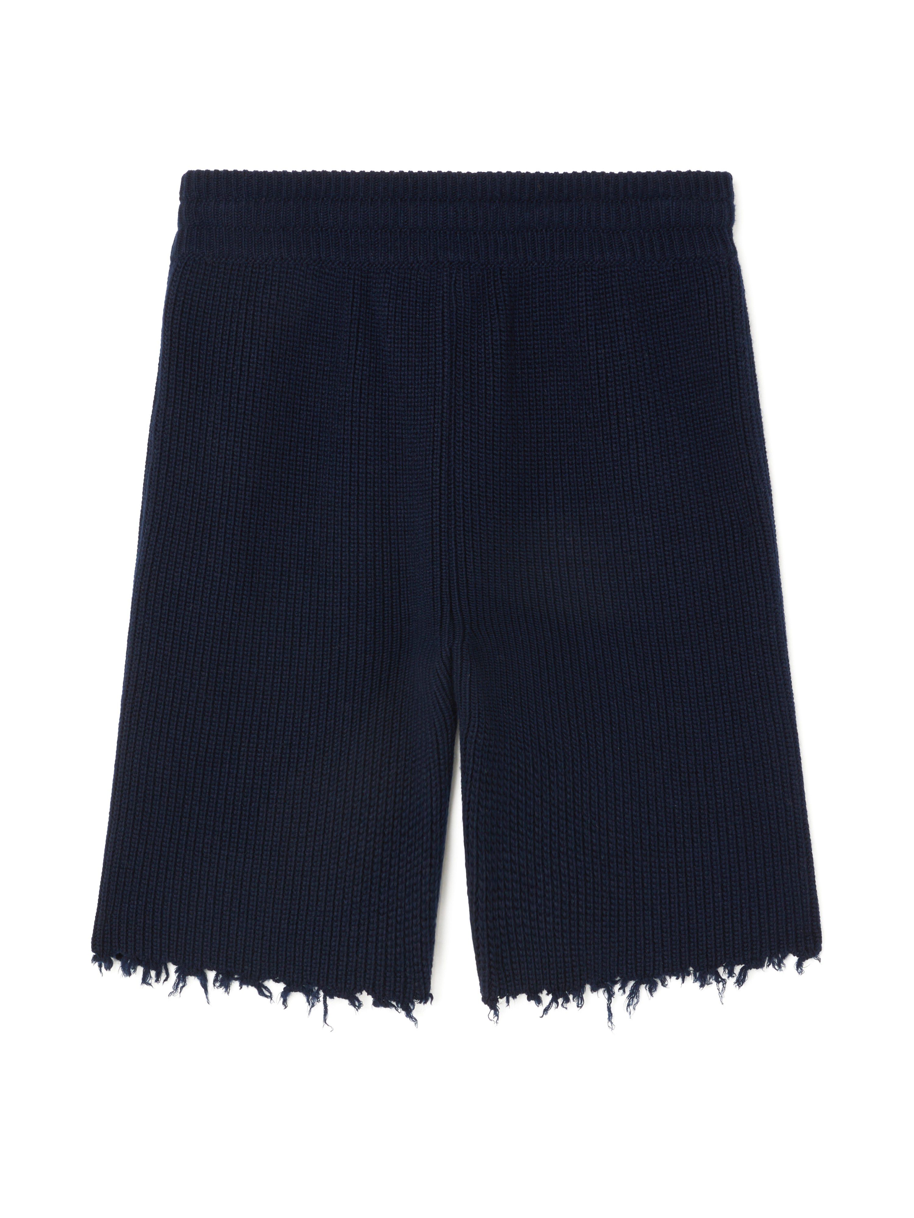 Alanui Alanui Finest Bermuda Deep Blue LMHM006R25KNI001