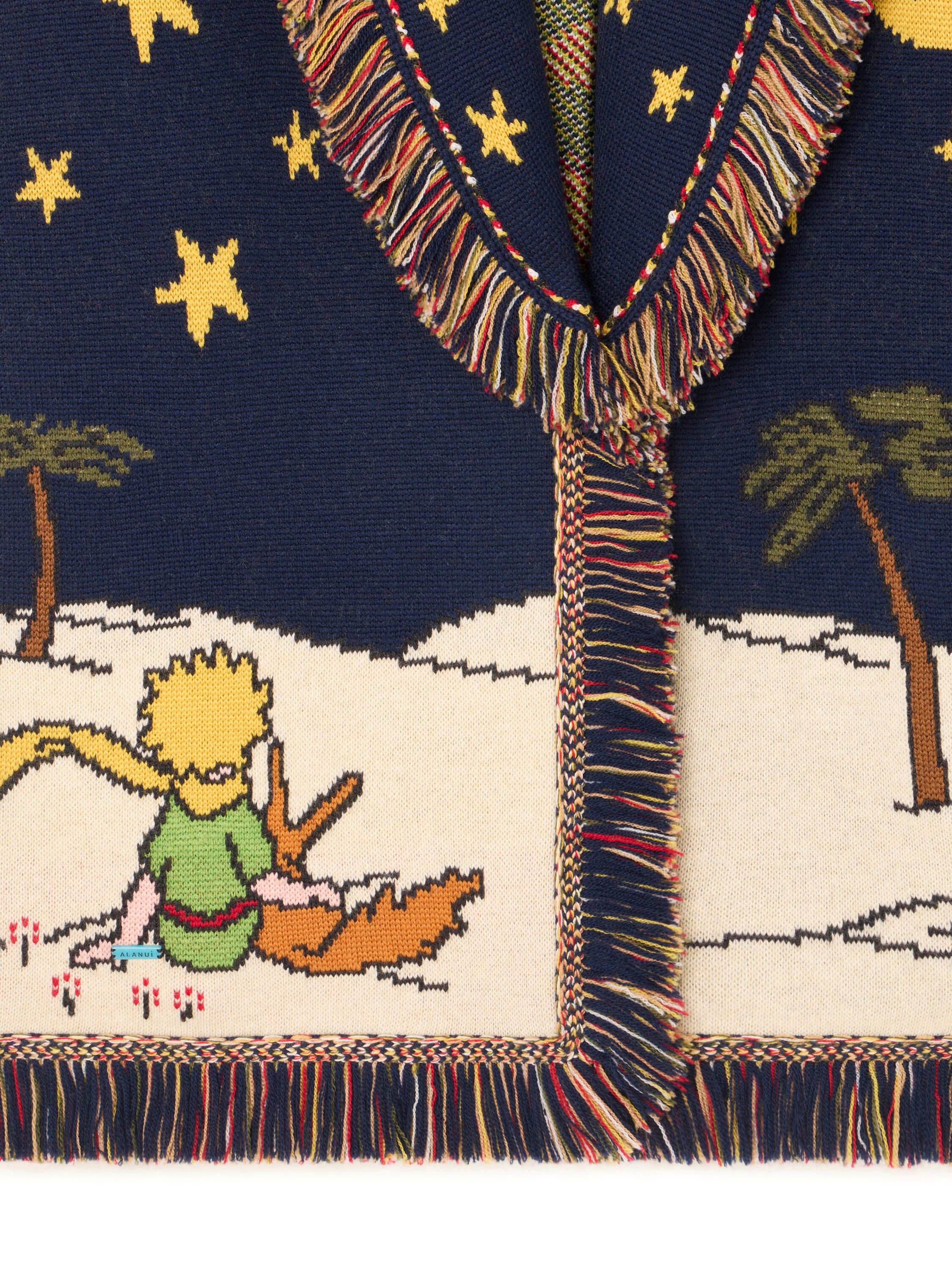 Alanui Collab The Little Prince Cardigan Midnight-Multicolor LWHB064E25KNI00J