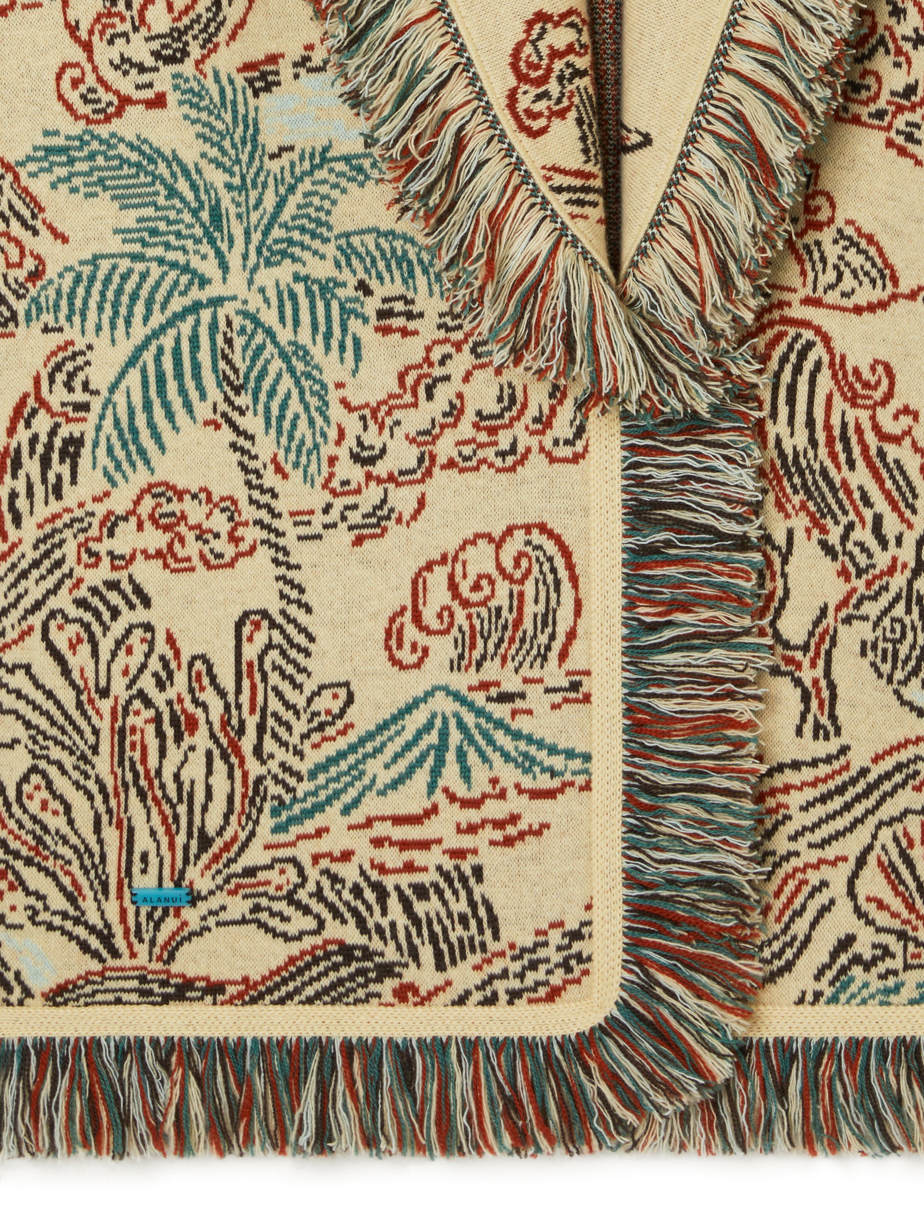 Alanui Sketched By The Sea Cardigan Sunlight-Multicolor LWHB064R26KNI019 Alanui Sketched By The Sea Cardigan Sunlight-Multicolor LWHB064R26KNI019