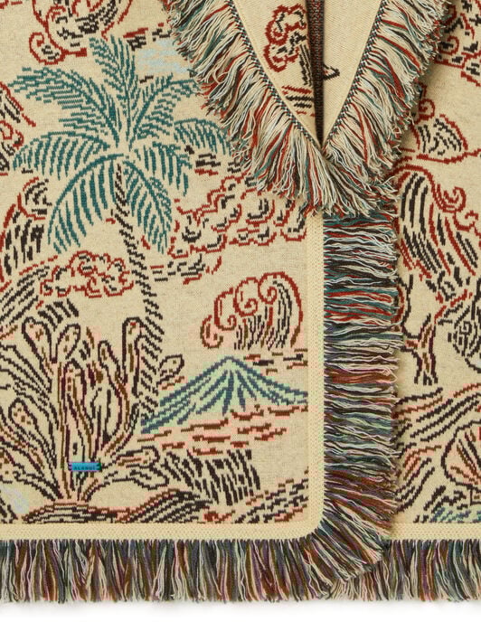 Alanui Sketched By The Sea Cardigan Sunlight-Multicolor LWHB064R26KNI019 Alanui Sketched By The Sea Cardigan Sunlight-Multicolor LWHB064R26KNI019