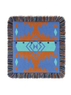 Alanui Icon Jacquard Pillow Linseed-Cognac