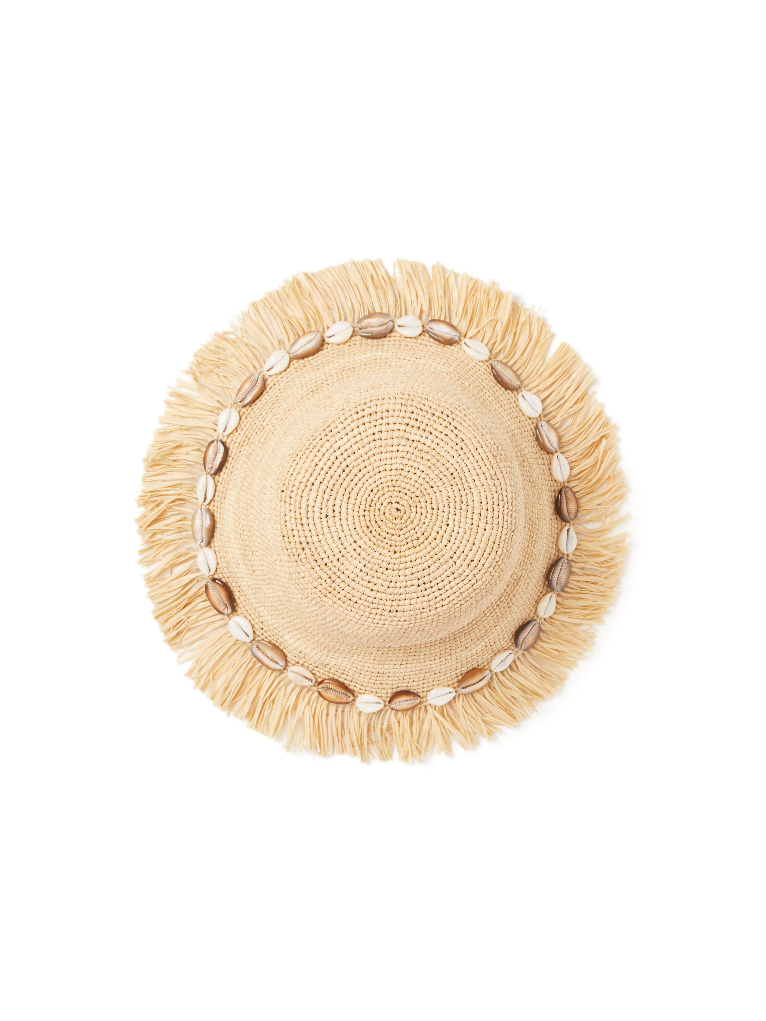 Alanui Chasing The Shadows Raffia Hat Natural LWLA041R26MAT001 Alanui Chasing The Shadows Raffia Hat Natural LWLA041R26MAT001