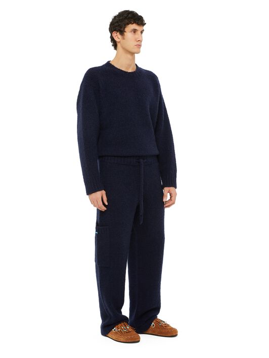 Alanui Alanui Finest Pants Midnight Blue LMHG015E24KNI002