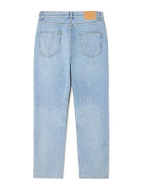 Alanui Light Wash Denim Pants Light Wash Blue Denim