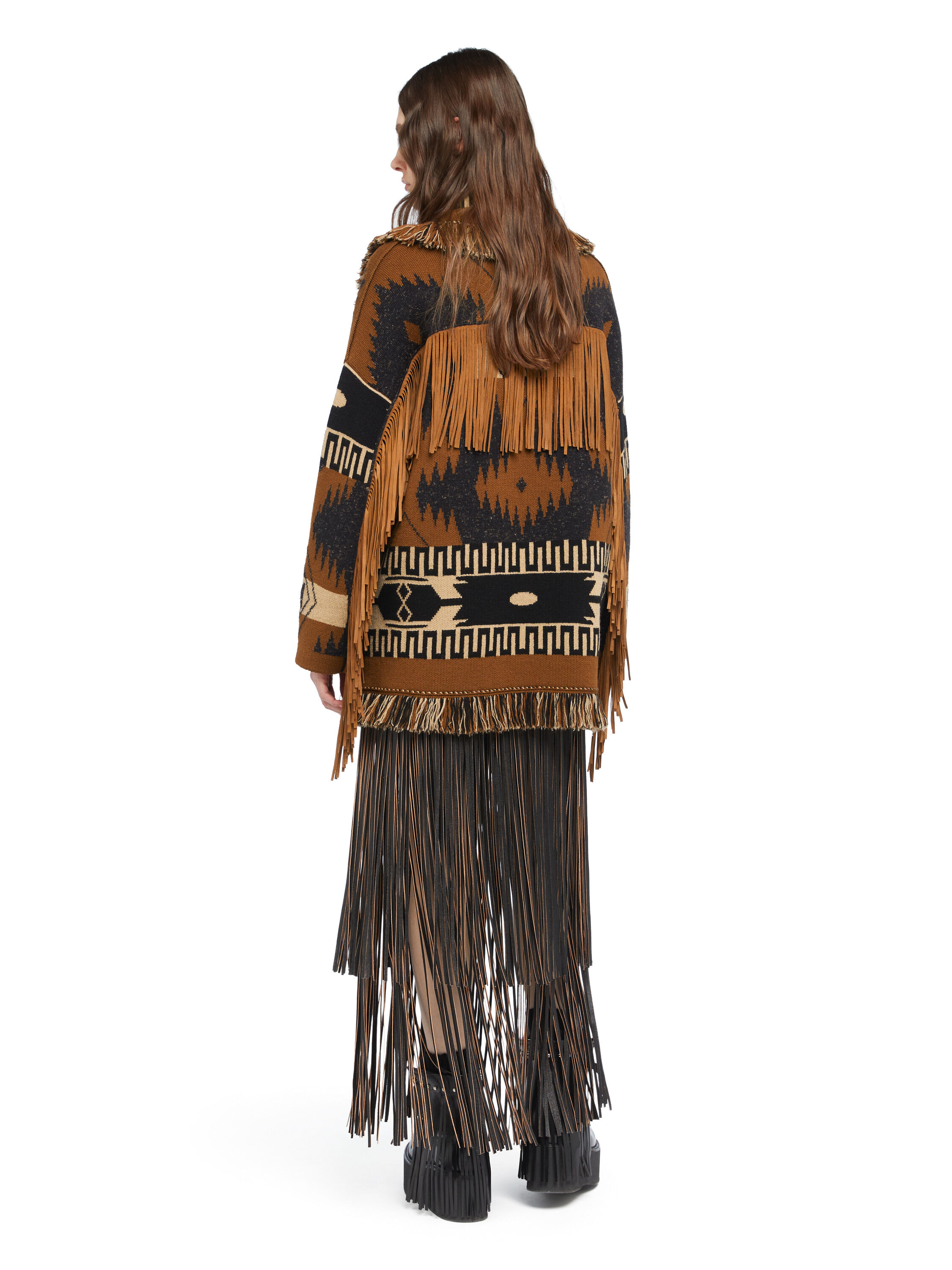 Alanui Dreamscape Cardigan Black-Dakar LWHB064E25KNI00H