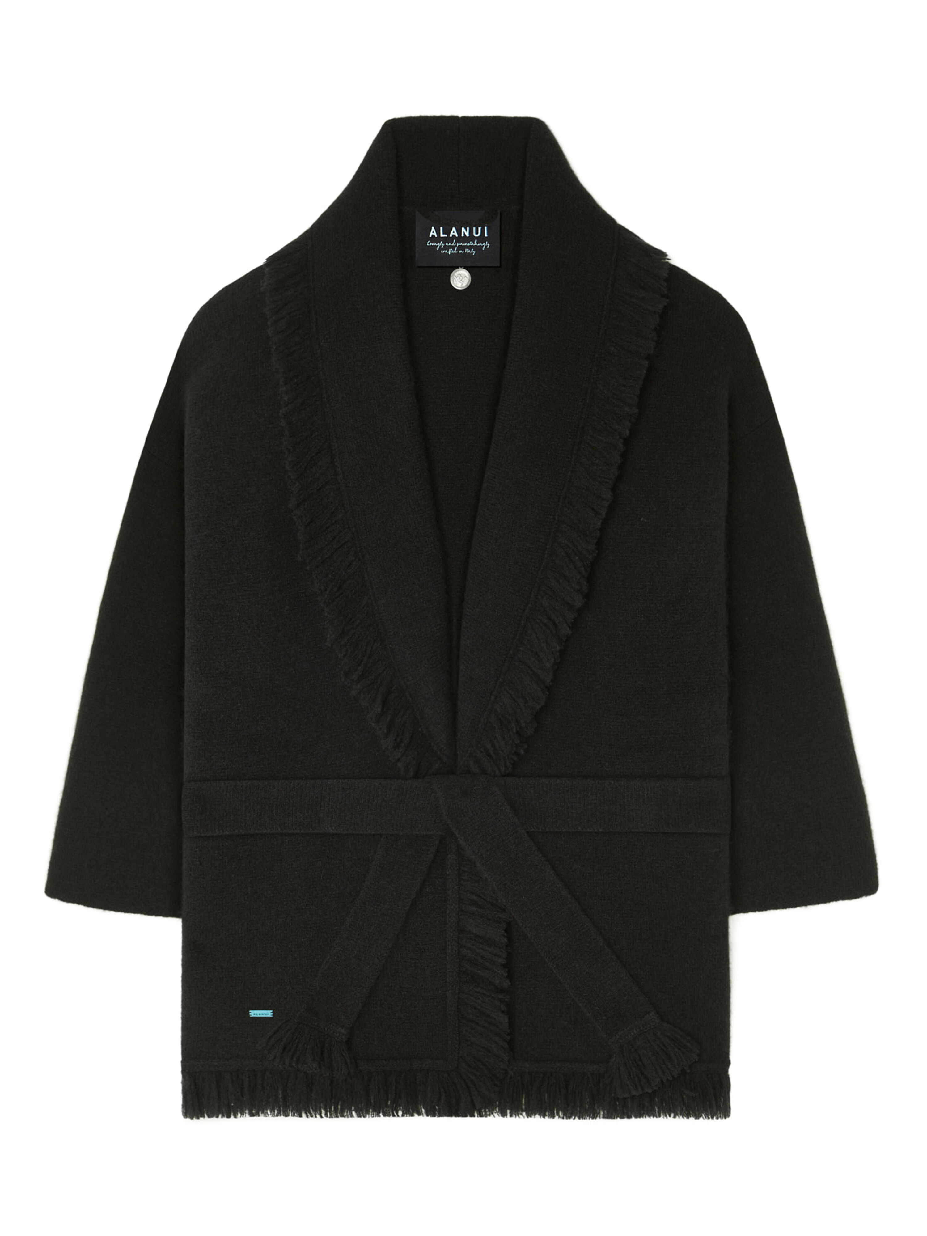 Alanui Alanui Finest Cardigan Black LWHB064E25KNI00E