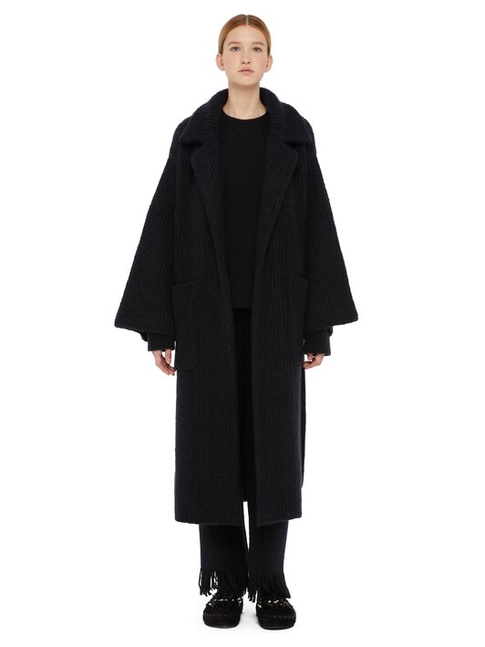 Alanui Alanui Finest Coat Black LWHQ013E24KNI001