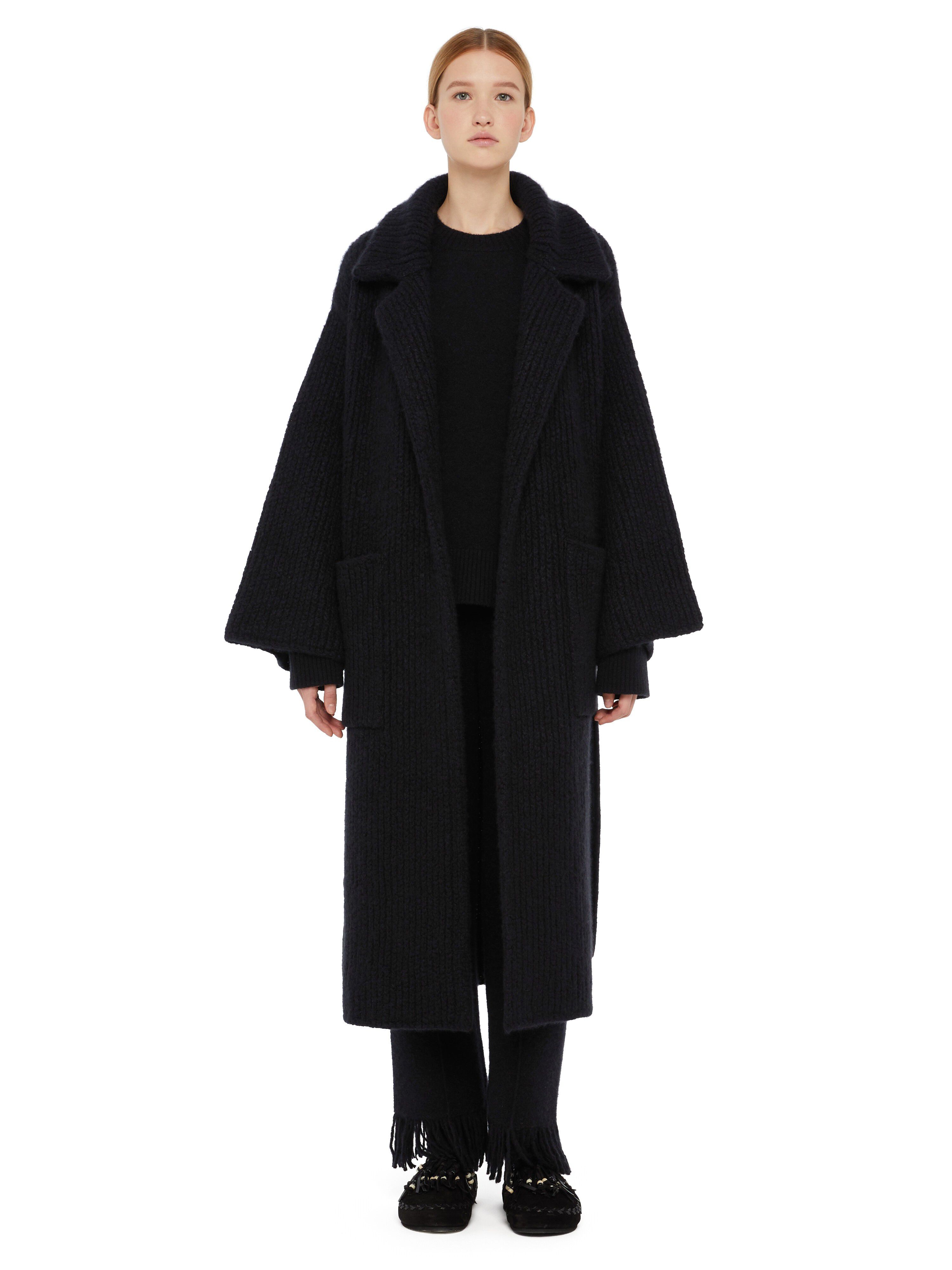 Alanui Alanui Finest Coat Black LWHQ013E24KNI001