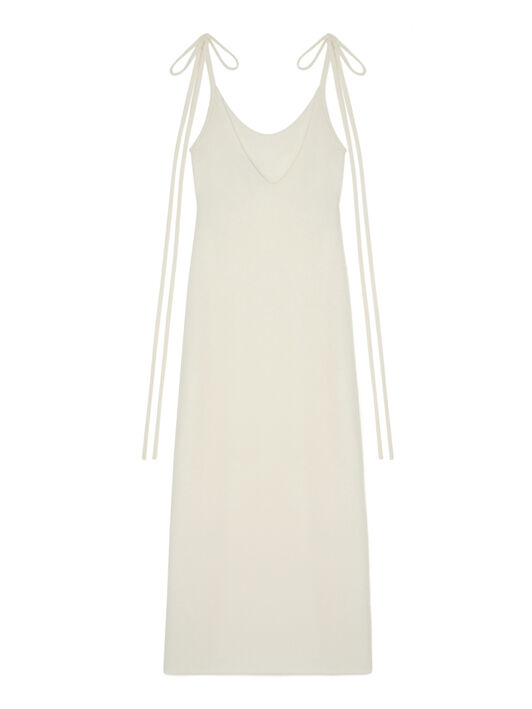 Alanui Alanui Finest Dress White LWHI05DE25KNI001