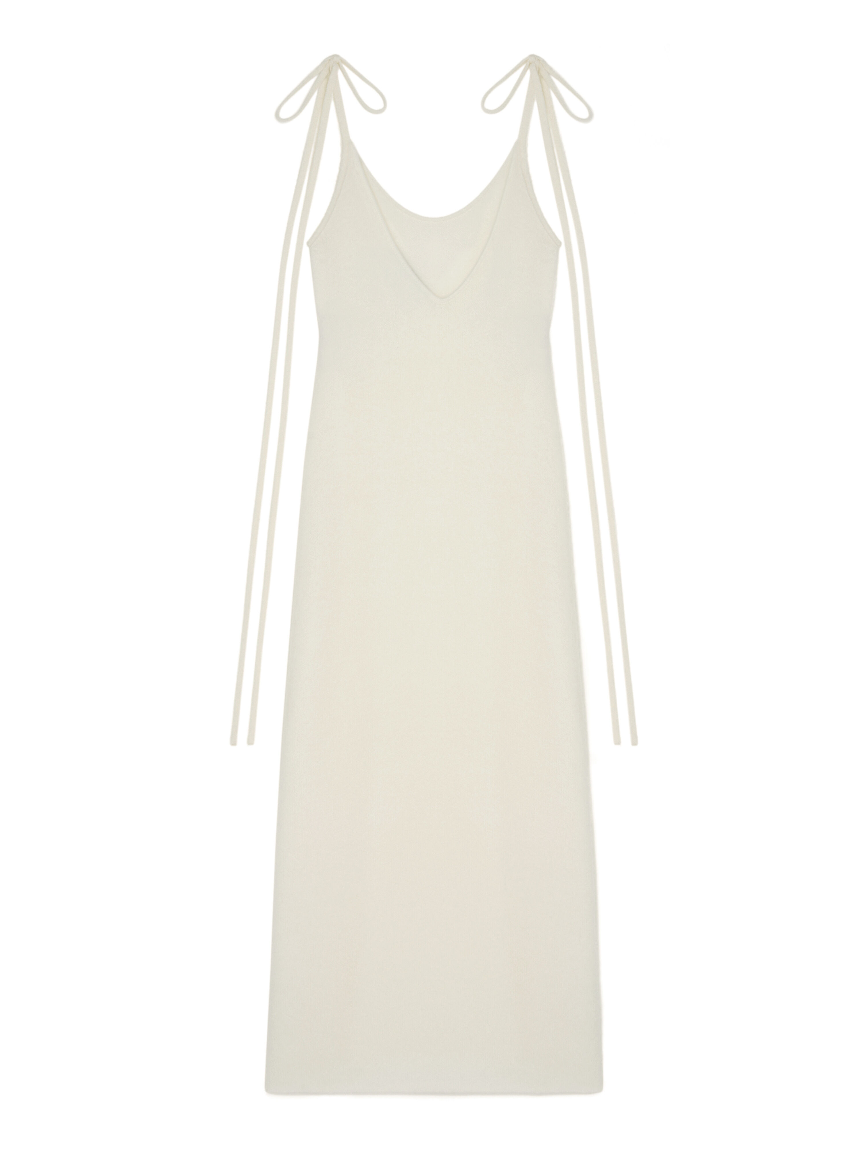 Alanui Alanui Finest Dress White LWHI05DE25KNI001