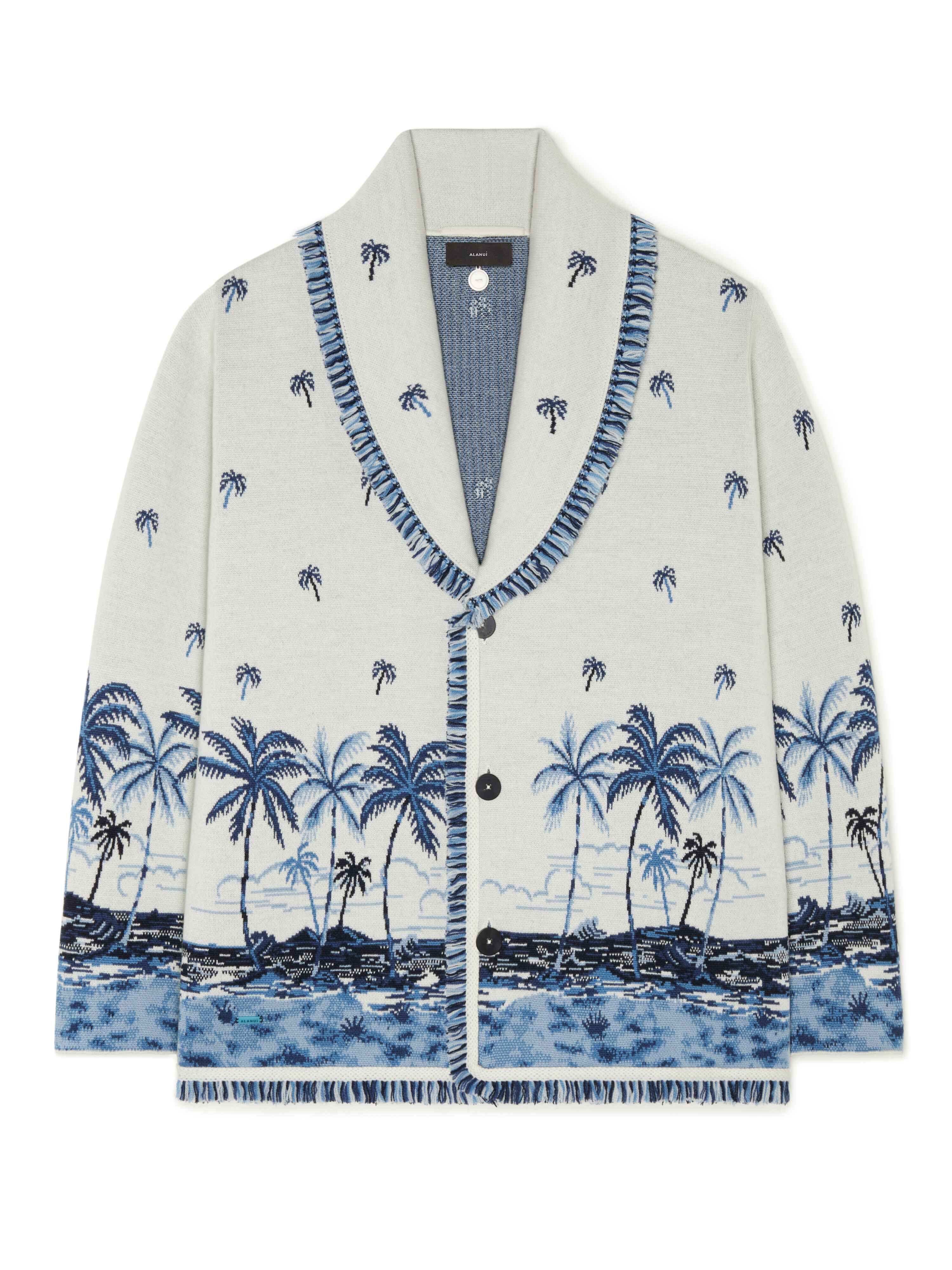 Alanui The Tale Of A Hawaiian Cardigan White-Multicolor LMHB039E24KNI002