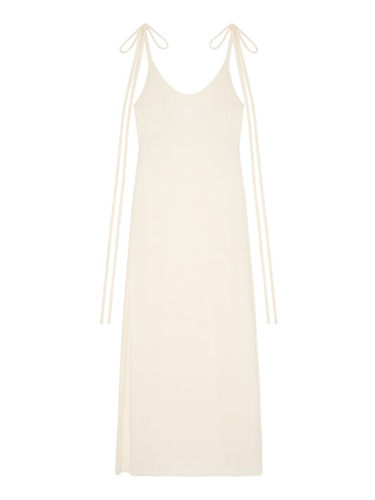 Alanui Alanui Finest Dress White LWHI05DE25KNI001
